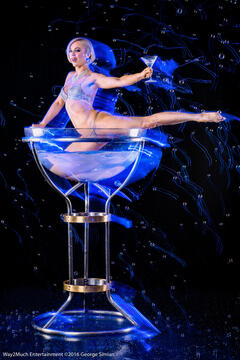 Burlesque Martini Glass Tonya Kay